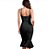 Vestido Bandagem Midi Sereia Preto - Imagem 2