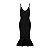 Vestido Bandagem Midi Sereia Preto - Imagem 3