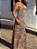 Vestido Longo de Tule Animal Print - Imagem 3