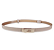 Cinto Birkin Nude ferragem dourado - Imagem 1
