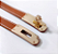 Cinto Birkin Caramelo com dourado - Imagem 4