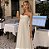 Vestido Max Midi Corselet Branco - Imagem 3