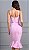 Vestido Bandagem Sereia Rosa - Imagem 2