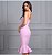 Vestido Bandagem Sereia Rosa - Imagem 3