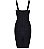 Vestido Bandagem Curto Preto - Imagem 4