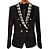 Blazer Dupla abotoadura Pedrarias - Imagem 4