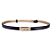 Cinto Birkin Preto Ferragem Dourada - Imagem 1
