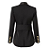 Blazer Alfaiataria Faixa Removível Preto - Imagem 2