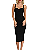 Vestido Bandagem Midi Preto - Imagem 5