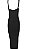 Vestido Bandagem Midi Preto - Imagem 7