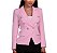 Blazer Dupla Abotoadura Rosa bebê - Imagem 4