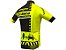Camisa Ciclismo Free Force Masculina Transit Amarelo Preto - Imagem 2