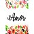 Quadro MDF Médio 15x21 - Amor Branco - Imagem 1