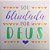 Quadro MDF Pequeno 13x13 - Sou Blindada por Deus - Imagem 1