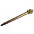 Caneta Metal Coroa Personalizada com Nome - Dourado Fosco - Imagem 1