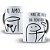 Caneca BMB Flork - Eu te Amo, mas as Vezes da Vontade de... - Imagem 1