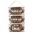 Trio Placa de MDF - Aquietai-vos (10cmx20cm) - Imagem 1