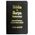 Bíblia e Harpa Pentecostal RC - Letra Gigante - Capa Luxo Preta - King's Cross - Imagem 1