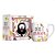 Caneca de Porcelana - Flau - Deus é Amor - Brasfoot (Turma do Smilinguido) - Imagem 1
