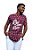 Camiseta Long Fit Cruz - Vinho - Imagem 1