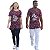 Camiseta Long Fit Cruz - Vinho - Imagem 2