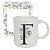 Caneca de Porcelana - Alfabeto Floral - Cerâmica Regina - Imagem 6
