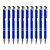 Caneta Metal Clássica 2 Listras - Personalizada com Nome - Azul - Imagem 6