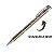 Caneta Metal Clássica 2 Listras - Personalizada com Nome - Cobre - Imagem 5
