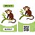 Cartas Bilíngues: Animais - Ciranda Cultural - Imagem 2