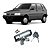 Trava de direção com cilindro de ignição e comutador Fiat Uno Mille - Imagem 1
