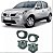 Kit farol de milha Renault Sandero 2007, 2008, 2009, 2010, 2011 - Imagem 3