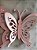 Composição Borboleta Luminosa 3 D com Strass e trio de borboletas mini - Imagem 8