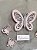 Borboleta com Strass porta maternidade mais quarto mini borboletas - Imagem 5
