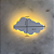 Nuvem Desenho Duplo Luminária Decorativa  Pequena - Imagem 3