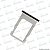 GAVETA DE CHIP SIM CARD APPLE IPHONE X SILVER ORIGINAL - Imagem 1