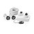 Kit HVR Open HD 1080n 4 canais + 4 cam AHD 720p 1/4 3.6mm IP66 - Multilaser - SE118 - Imagem 1