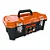 Caixa De Ferramentas Plástica Tática Laranja 18,3" Fecho Metal - Imagem 1