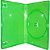 Box para DVD Padrão 1 Disco  Verde - Imagem 1