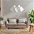 Espelho Decorativo de Acrílico com 7 Peças - Imagem 1