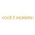 Espelho "Você é incrível!" - Acrílico Espelhado Dourado - Imagem 2