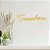 Palavra Decorativa Espelhada "Consultório" - Acrílico Dourado - Imagem 1