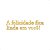 Espelho "A felicidade fica linda em você!" - Acr. Esp. Dourado - Imagem 2