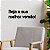 Placa Decor "Seja a sua melhor versão!" - Acrílico Preta - Imagem 1