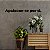 Placa "Apaixone-se por si" (letra A maiúscula) - Acríl Preto Cor:Preta - Imagem 1