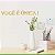 Espelho Decorativo "Você é única!" - Acrílico Esp. Dourado - Imagem 1