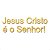Espelho Decor "Jesus Cristo é o Senhor!" - Acrílico Dourado - Imagem 2
