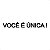 Placa Decorativa "Você é única!"- Acrílico Alto Brilho Preto - Imagem 2
