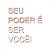 Espelho Decorativo "Seu poder é ser você!"- Acrílico Rosa - Imagem 2