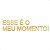 Espelho Decorativo "ESSE É O MEU MOMENTO!"- Acrílico Dourado - Imagem 2