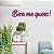 Espelho Frase Decorativa Bem me quero! - Acrílico Pink - Imagem 1